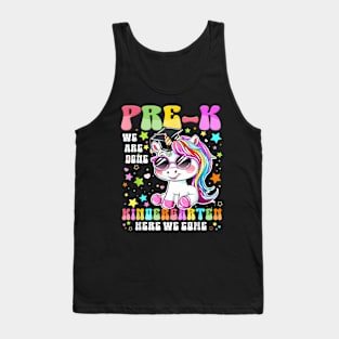 Pre K Graduation 2024 Cute Unicorn Girl Preschool Graduation Tank Top